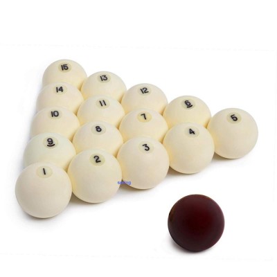 High Quality 68mm Russian Pyramid Ball Set  , Eastern Europe  60mm snooker billiard ball