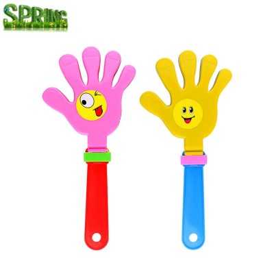 Large Size Plastic Noise Maker Party Cheering Clapper  Sport Game Fans Toy Palm Clappers Led Hand Clappers