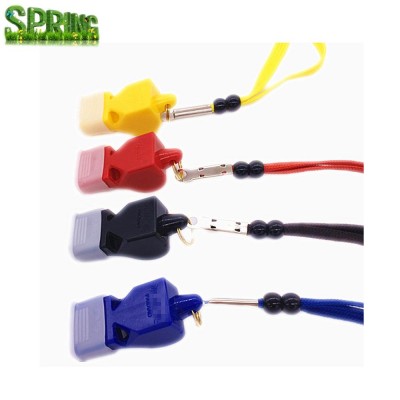 Rope Plastic Fox Shape Whistle With Silicone Protects Teeth