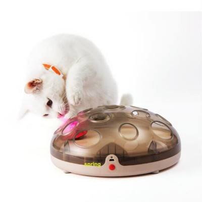 New Electric cat toy carousel Crazy play disk cat catching mouse New magnetic levitation technology Puzzle cat toy