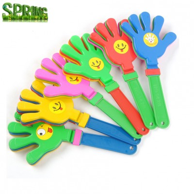 Promotional gift 28cm Large clap wholesale small hand clap toy clap plastic clapper